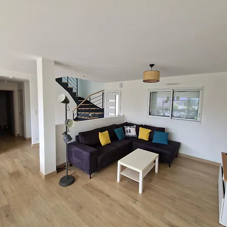 Maison Moderne Pour 8 Pers. A 600m De La Avec Grand Jardin - Fr-1-639-140 度假居